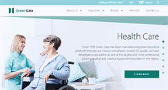 Desktop Screenshot of greengategroup.com